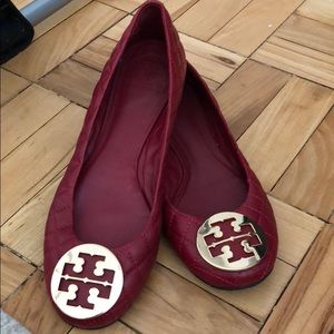 Red Tory Burch Flats